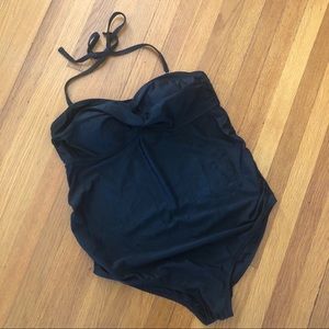 One Piece Maternity Swimsuit w/ Removable Straps